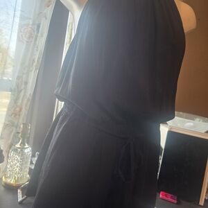 GAP Black Sleeveless Jumpsuit